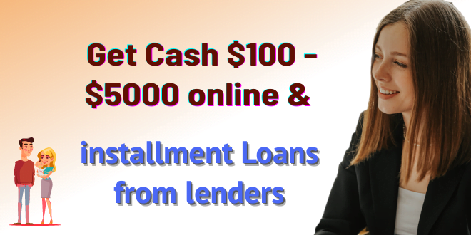 Get Personal Loan , Cash from Lender in USA