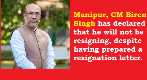 Manipur: CM Biren Singh announces